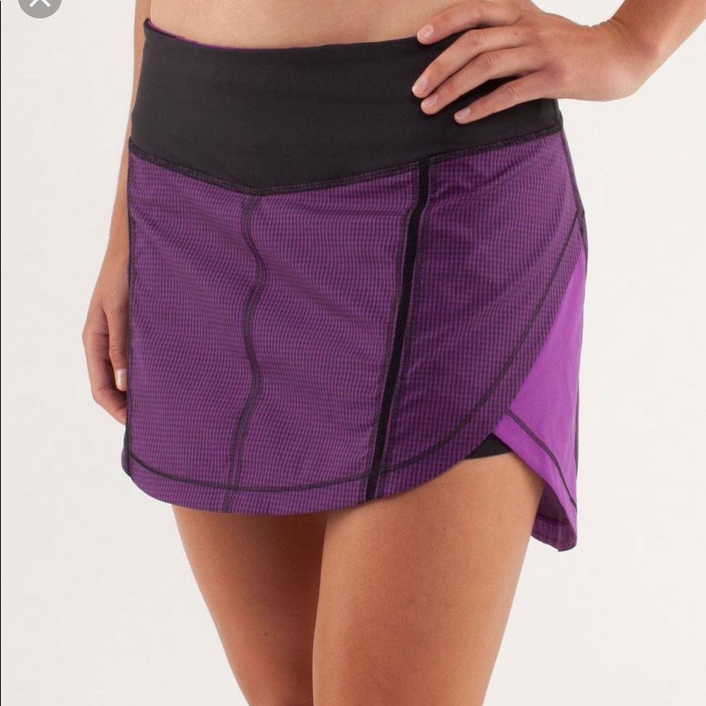 Lululemon Full Stride Gingham Tender Violet